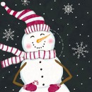 MC3261   Candy Cane Snowman-2