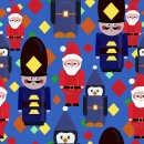 Characters of Christmas Pattern